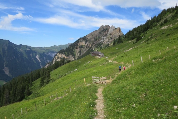 Alpenkranz 2. Etappe: Gitschenen-St.  Jakob - Biwaldalp